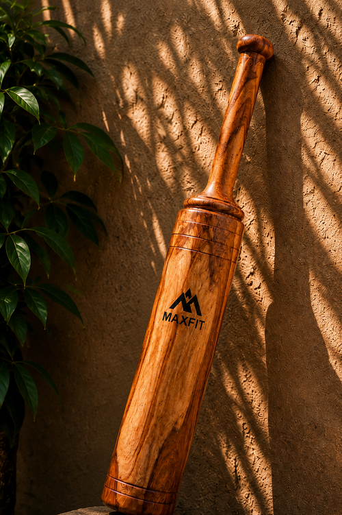 Maxfit Wooden Mugdar – Traditional Indian Strength Trainer
