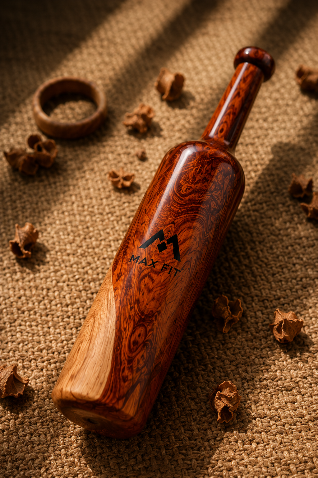 Handcrafted Wooden Mugdar (Indian Club)