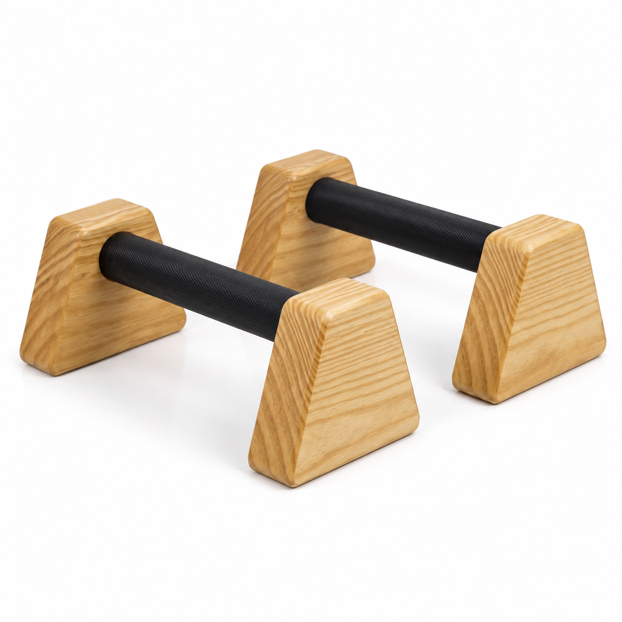 Handcrafted Wooden Parallettes (Pair)